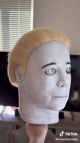 Creating a Michael Myers Halloween Mask Step-by-Step