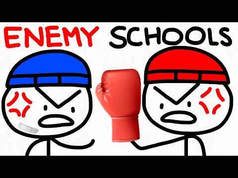 Enemy Schools at the Field Trip be like