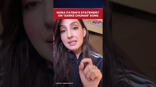 Nora Fatehi Issues Statement Amid Sarke Chunar Song Backlash #shorts | Partho Dasgupta