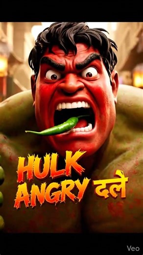 HULK Angry Mode 💚 | Don’t Make Him Angry 😡 #shorts