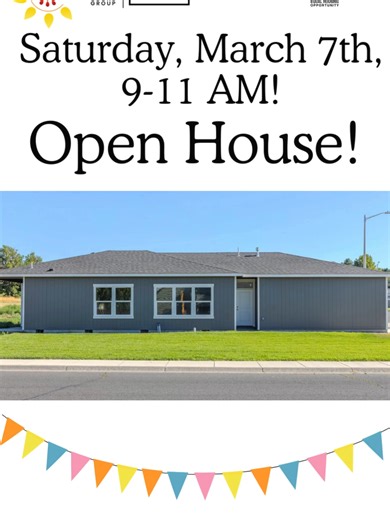 Open House at 821 SE 9th Dr in Hermiston, OR! Saturday, March 7th from 9 to 11 AM! ◼️: 4 Bedrooms ◼️: 2 Bathrooms ◼️: 1,460 sq ft. ◼️: 0.18 acres MLS: 528638856 👉: https://bit.ly/45QAl5b Brought to you by Maggie Rodriguez w/ Bright Group, Brokered by REAL Broker. Agent is licensed in OR. #realbroker #maggierodriguezrealestate #newlisting #brandnew #scheduleyourshowing #brightrealestate #threecargarage #woodlookingvinyl #brandnewconstruction #cornerlot #4bedrooms #newlisting