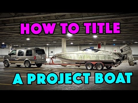 How to Title an Abandoned Boat Project