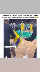 First time in NBA history a grown man on live TV showed the world what a tantrum looks like. 🤣🤣 | Goatman23