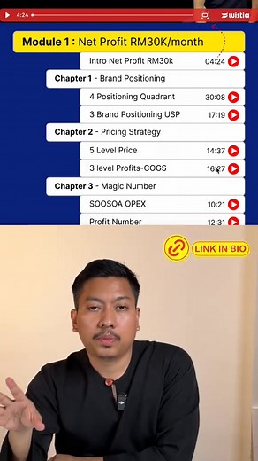 “Untung Banyak Tapi Duit Tak Nampak? Mungkin Silap Kira Kos Overhead!” Ramai founder rasa bisnes mereka untung… Tapi bila hujung bulan: 💸 Duit tak cukup 💸 Tak tahu ke mana aliran tunai pergi 💸 Gaji staf pun kena delay Masalahnya? Anda tak tahu kira kos overhead sebenar. Jangan risau — kami tunjukkan cara paling ringkas dalam video ini guna formula S.O.O.S.O.A. 🛒 Klik 'Shop Now' sebelum bisnes anda bocor lebih banyak tanpa sedar! | Blueprint Business Owner BBO