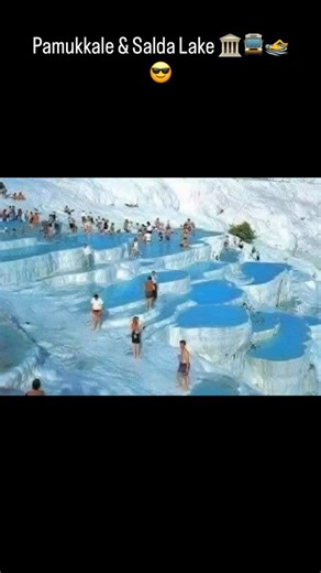 🇹🇷🕊️City tours🛫Airport Transfers on Instagram: "Pamukkale & Salda Lake 🏛🚍🏊‍♂️😎🥂🍷🍽♥🙏 When traveling to Pamukkale you will certainly not be bored – the views of the famous Taurus Mountains will delight your eyes. Along the way, you will have breakfast and visit the white wonders of nature that are the Pamukkale mineral terraces, with their blue water pools, multicolored oleanders, and water streams. Visit the ancient city of Hierapolis with an amphitheater, Roman baths, and a magnifice