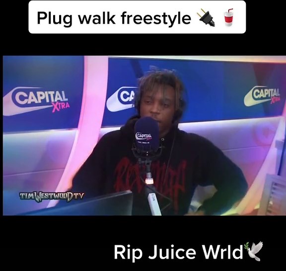 Juice Wrld’s Plug walk Freestyle. One of his best⁉️🥤🌎 #juicewrld #JuiceWrld999 #rap #fyp