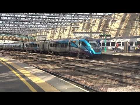 The Class 397 'Civity' TransPennine Express (Nova 2) No.397006 was arrives onto P4 at Carlisle.