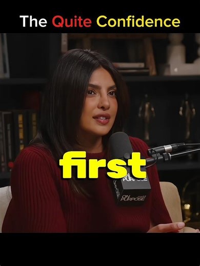 "Why silent Strength Inspires Trust.'' #priyanka Chopra. #interview # podcast