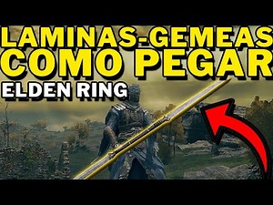 Elden Ring - Como Pegar AS LAMINAS GEMEAS Nivel 1!!!!!!