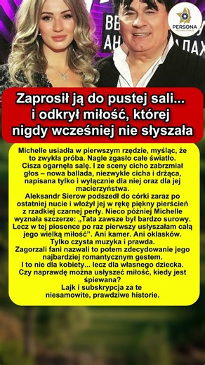 Żadnych kamer i fanów. Tylko cicha, szczera piosenka ojca o macierzyństwie swojej dorosłej córki.