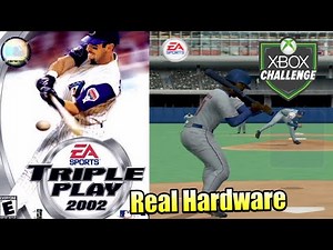 Triple Play 2002 — Xbox OG Gameplay HD 🏆 — Real Hardware {Component}