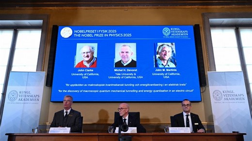 Prix Nobel de physique : le Français Michel Devoret récompensé pour ses travaux en mécanique quantique