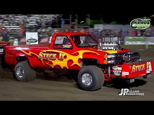Pro Mod 4x4 Trucks pulling at the 2025 Show Me Showdown in Macon, MO - Friday - Pro Pulling League