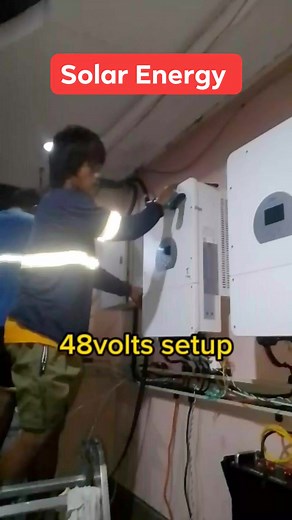 48volts Setup #installation #solarpower #reelsviral #SolarPanels #DIYSolarSetup #solarenergy #facebookreels #trendingreels #viralreels #reelsvideo | Jessie Abarquez