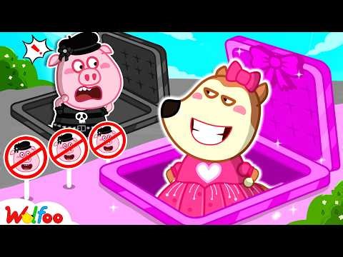 NEW| Alt vs Soft Girls in the Secret Bunker! Good Manners for Kids | Wolfoo Channel | Kids Cartoon