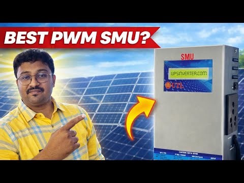🔋 UTL Solar PWM SMU Unboxing & First Look | Affordable Solar Charge Controller