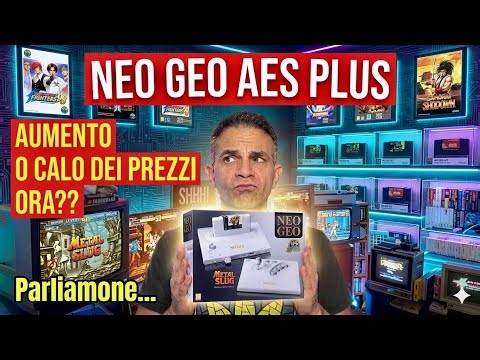 NEO GEO AES PLUS TOP👑 O FA SCHIFO? I PREZZI SALIRANNO O CALERANNO? #retrogaming @SNK_OfficialChannel