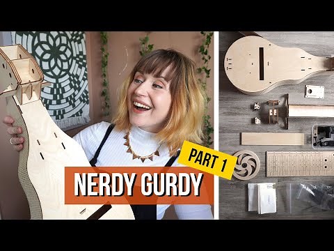 Building a Nerdy Gurdy | part 1 (TIMELAPSE)