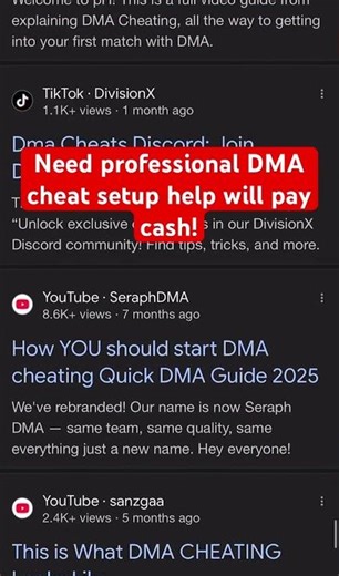 Looking to pay cash for dma setup full setup with controller aim. #dma #codcheats #warzonecheats