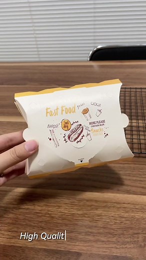 Unique Snack Packaging Box for Fries & Nuggets