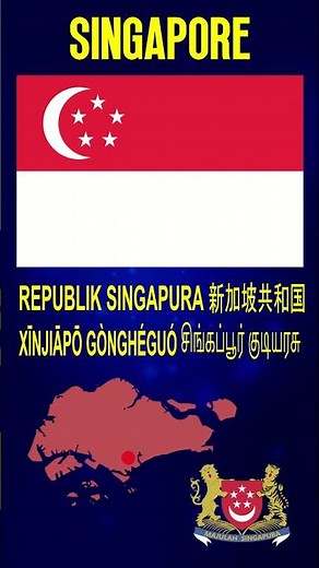 Singapore Flag & Facts