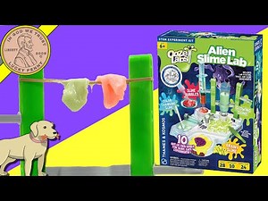 Alien Slime Lab Experiment Set - Making Slime Brains!