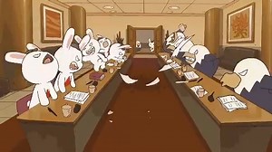 A Chinese netizen vividly depicted the first highly intense China-US meeting on Fri in a GIF, with cartoon rabbits defending #China's national interests and aggressive hawks representing #US. The high-level dialogue in Alaska is the top trending topic on Chinese social media. | Global Times