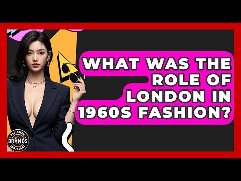 What Was The Role Of London In 1960s Fashion? - Designer Brands Spotlight