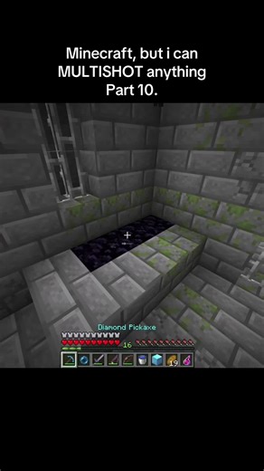 Minecraft, but i can MULTISHOT anything Part 10. #fyp #viral #minecraft #fypppppppppppppp #challenge