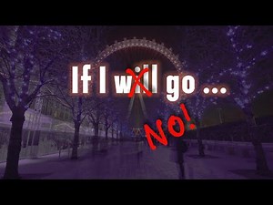 Stop saying "If I will"! - First Conditional Grammar Song