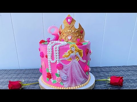 Princess Aurora cake/ торт «принцесса Аврора»
