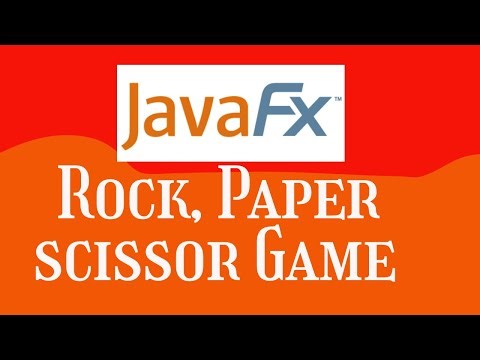 14.09 Rock, Paper, Scissors Game JavaFX | Starting Out With Java
