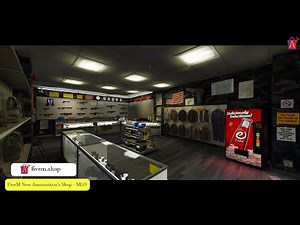 Ammunation MLO FiveM | Weapon Shop MLO #fivem #ammunition