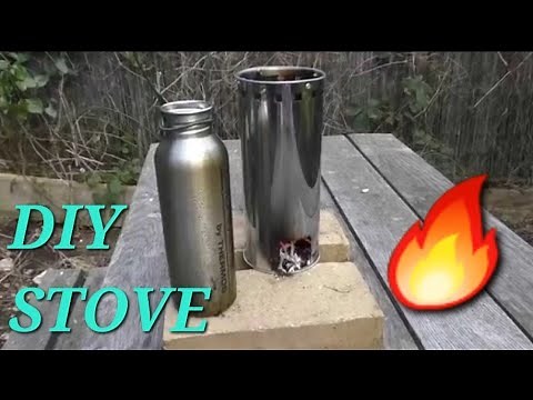 DIY Kelly kettle style / hobo stove (CHEAP to build)