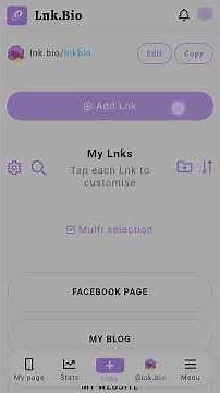 Lnk.Bio Quick Start - Link in Bio