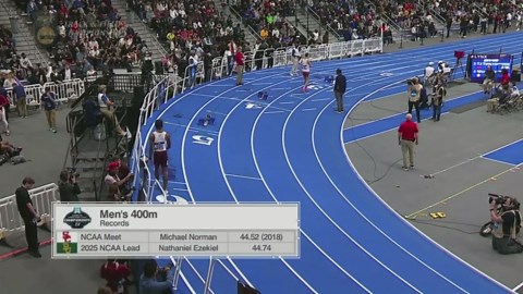 Men's 400m - 2025 NCAA indoor track and field championships