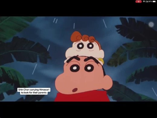 Shin Chan's Heartwarming Adventure with Himawari