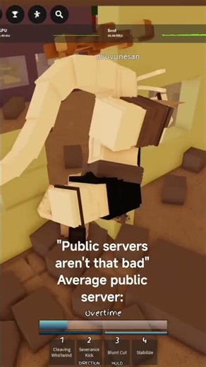Average JJS public server #jujutsushenanigans #roblox