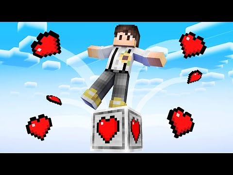 Minecraft Auf Einem Herz Block