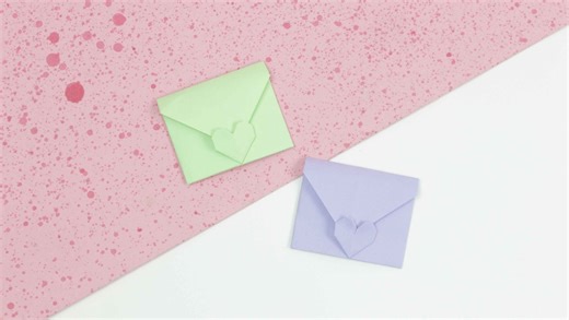 How to make very easy origami heart envelope tutorial DIY super easy envelopes origami for beginners #howtomake #origami #envelope #diy #origamienvelope #easyenvelope #origamiforbeginners #origamitutorial #tutorial #origamienvelopetutorial | Ezzy Crafts DIY