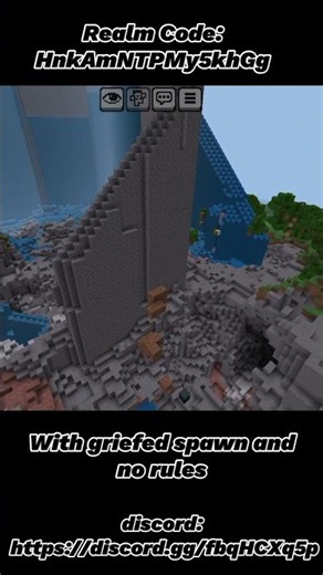 join our PUBLIC bedrock ANARCHY realm. (bedrock only)