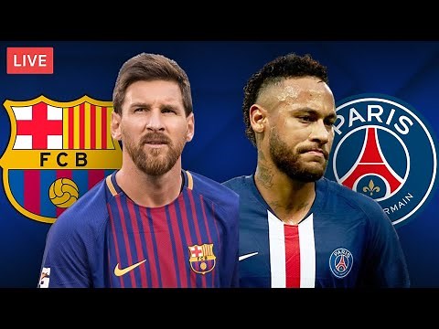 BARCELONA vs PSG - LIVE STREAMING - Champions League - Football Match