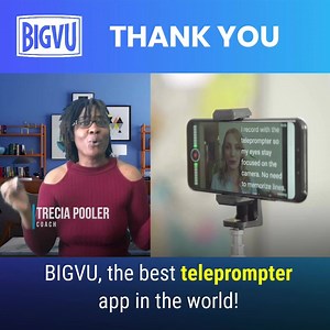 85K views · 79 reactions | Make videos like a pro. Teleprompter, Automatic Captions, Your Logo, Titling, Music and more. | BIGVU | Facebook