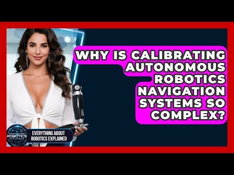 Why Is Calibrating Autonomous Robotics Navigation Systems So Complex?