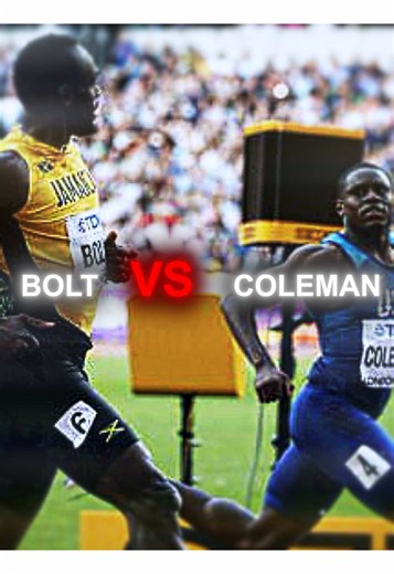 No way he did that to Bolt at the end 😭 #trackandfield #track #worldathletics #trackedits0 #coleman