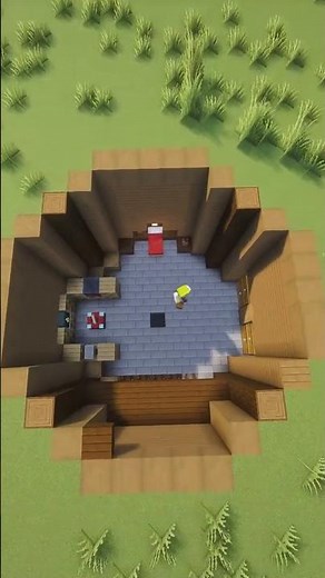 Underground Base Tutorial #minecraft