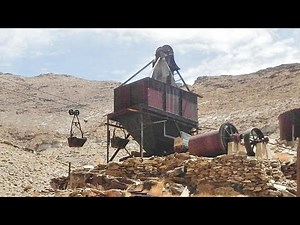 Death Valley Classic-Ore Cars, Ball Mill, Jaw Crusher, Rock Drill, and Much More At This Remote Mine