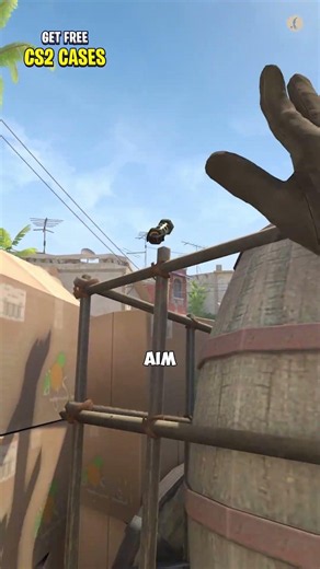 Awesome Teammate Flash on Connector CS2 Mirage #shorts