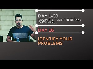 Day :16 Learn PTE Fill in the blanks with Nakul [day 1-30]