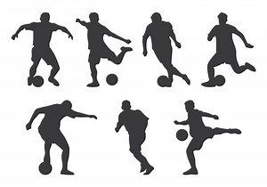 Download Futsal Player Silhouette for free